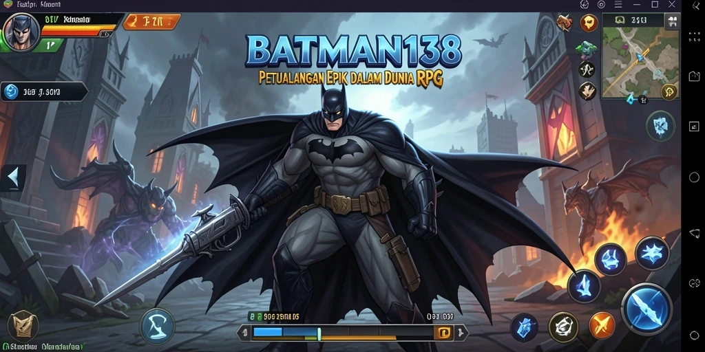 Tampilan menarik dari gameplay RPG dalam BATMAN138 yang memukau.