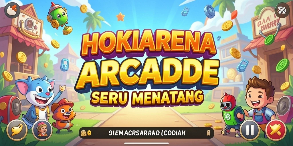 Screenshot HOKIARENA menampilkan gameplay seru dan penuh aksi.