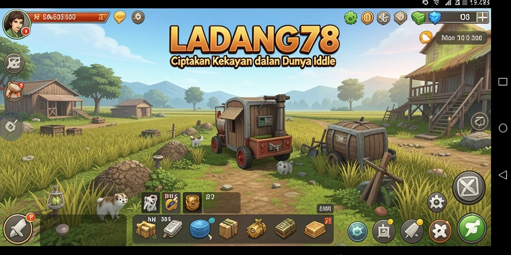 Tampilan menarik dari gameplay LADANG78 yang penuh warna dan interaksi.
