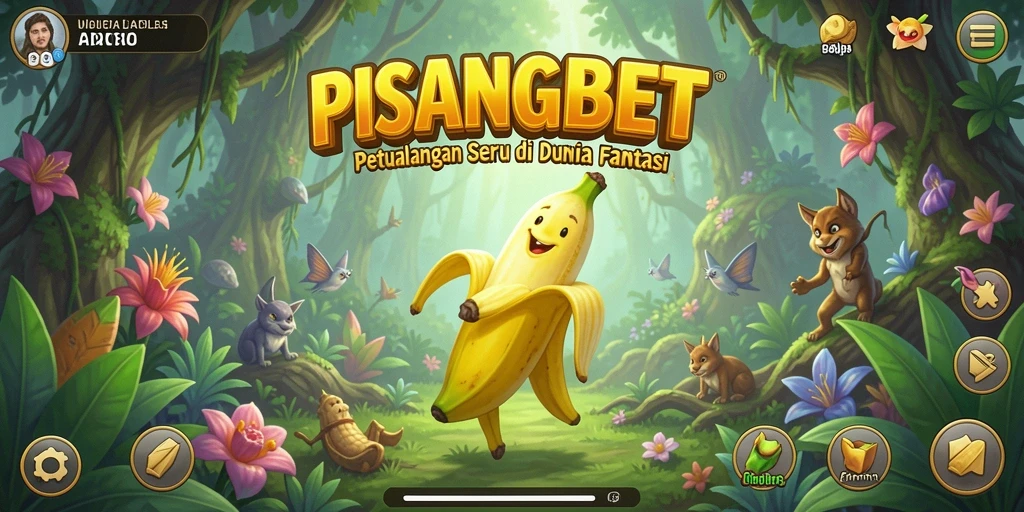 Tampilan gameplay seru di dunia petualangan PISANGBET.